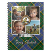 MacMillan Familienfoto-Collage Notizblock (Vorderseite)