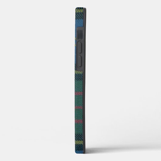 MacMillan Tartan & Abzeichen Case-Mate iPhone Hülle (Rückseite / Links)