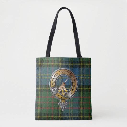 MacMillan Tartan & Abzeichen Tasche (Vorderseite)