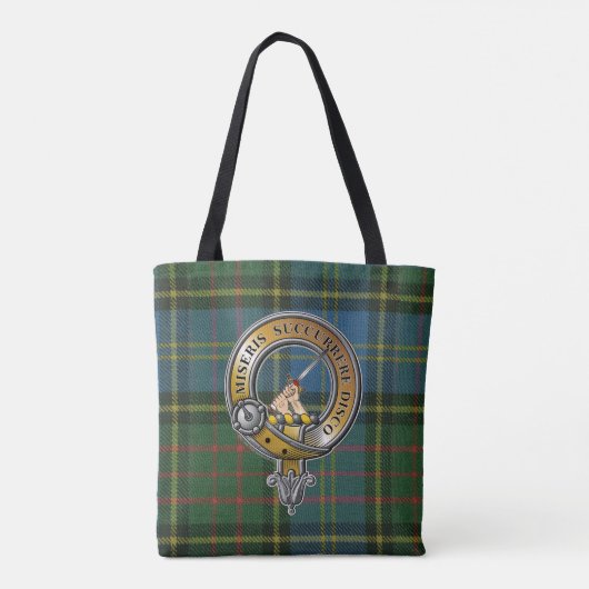 MacMillan Tartan & Abzeichen Tasche (Rückseite)