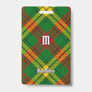 MacMillan-Tartan Ausweis