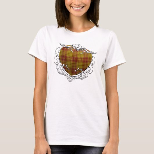 MacMillan Tartan Heart T-Shirt (Vorderseite)