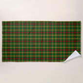 MacMillan Tartan Kariert Beach Handtuch (Vorderseite)