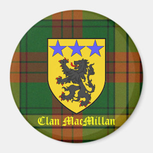 MacMillan Tartan-Wappen Magnet