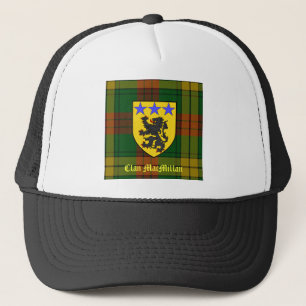 MacMillan-Tartan-Wappenrock Truckerkappe