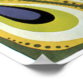 MacMillans Peacock Edition Poster (Ecke)