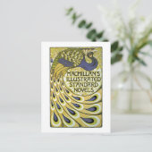 MacMillans Peacock Edition Postkarte (Stehend Vorderseite)