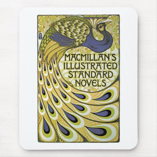 MacMillans Pfauen-Ausgabe Mousepad (Vorne)