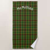 MacMillian Tartan Kariert Beach Handtuch (Vorderseite)