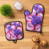 Macmonnies Ofenhandschuh & Topflappen-Set (Oben Unten)