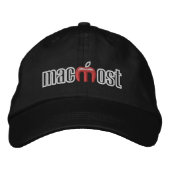 MacMost Baseballmütze Bestickte Baseballkappe (Vorderseite)