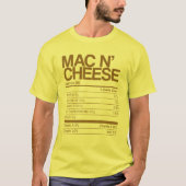 MacN' Cheese Nutrition Facts Family Matching Chri T-Shirt (Vorderseite)