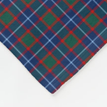 MacNab Clan Bright Blue, Green und Red Tartan
