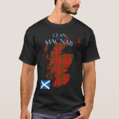 MacNab Scottish Clan Tartan Scotland T-Shirt (Vorderseite)