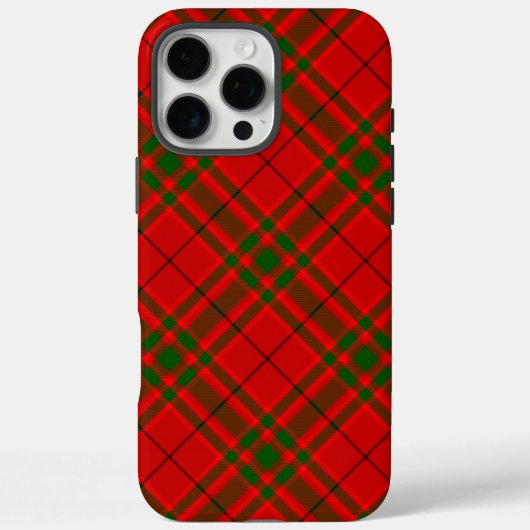 MacNab Tartan rot kariert Case-Mate iPhone Hülle (Rückseite)
