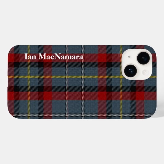 MacNamara Clan Tartan Kariert Case-Mate iPhone Cas Case-Mate iPhone Hülle (Rückseite (Horizontal))