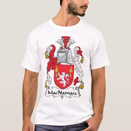 MacNamara Familienwappen T-Shirt (Vorderseite)