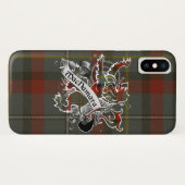MacNamara Tartan Lion Case-Mate iPhone Hülle (Rückseite (Horizontal))