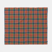 MacNaughton Ancient Kariert Fleecedecke (Vorderseite (Horizontal))