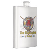 MacNaughton Clan Abzeichen Flachmann (Rechts)