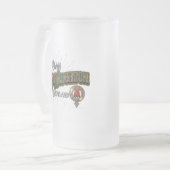 MacNaughton Clan Mattglas Bierglas (Vorderseite Links)