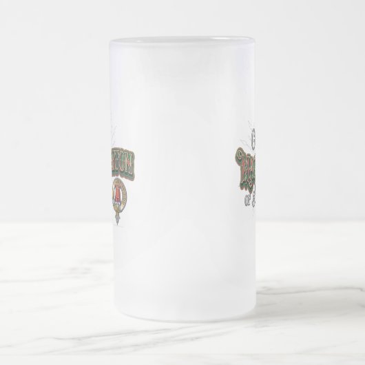 MacNaughton Clan Mattglas Bierglas (Mittel)