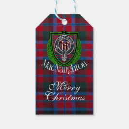 MacNaughton Scottish Clan Tartan & Crest Geschenkanhänger