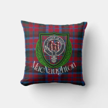 MacNaughton Scottish Clan Tartan & Wappen