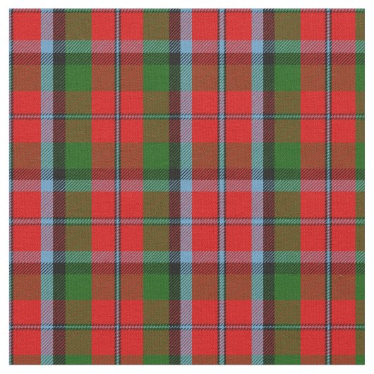 MacNaughton Tartan-Druck Stoff (Nahaufnahme)