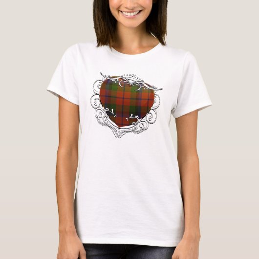 MacNaughton Tartan-Herz T-Shirt (Vorderseite)