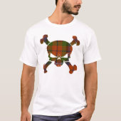 MacNaughton Tartan Skull No Banner T-Shirt (Vorderseite)