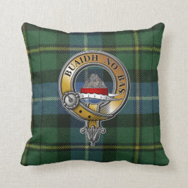 MacNeil-Barra Tartan & Abzeichen Kissen