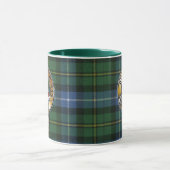 MacNeil-Barra Tartan & Abzeichen Tasse (Zentrum)