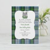 MacNeil Clan Scottish Symbols Wedding Einladung (Stehend Vorderseite)