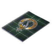 MacNeil Colonsay Tartan & Abzeichen Notizblock (Linke Seite)