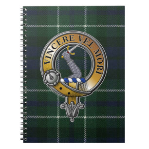 MacNeil Colonsay Tartan & Abzeichen Notizblock