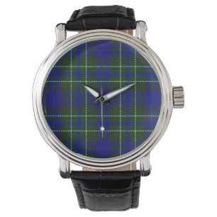Macneil Colonsay tartan blue green kariert Armbanduhr