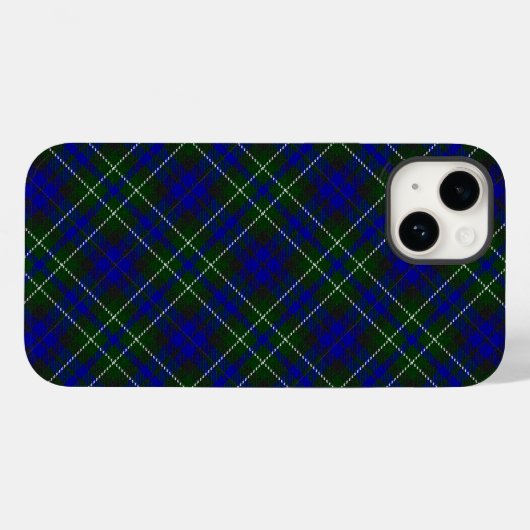 Macneil Colonsay tartan blue green kariert Case-Mate iPhone Hülle (Rückseite (Horizontal))
