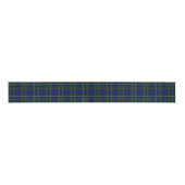 Macneil Colonsay tartan blue green kariert Ripsband (Vorderseite)