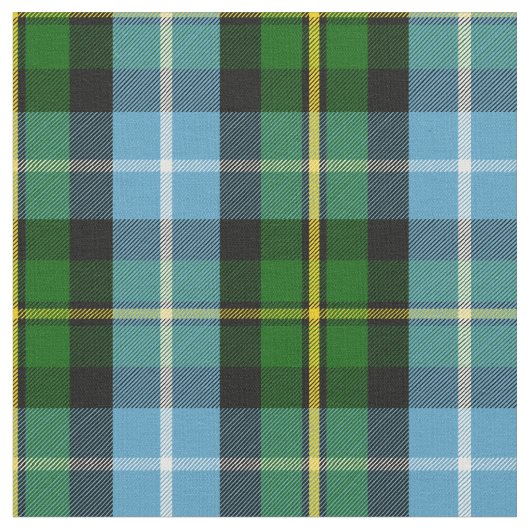 MacNeil Tartan-Druck Stoff (Nahaufnahme)