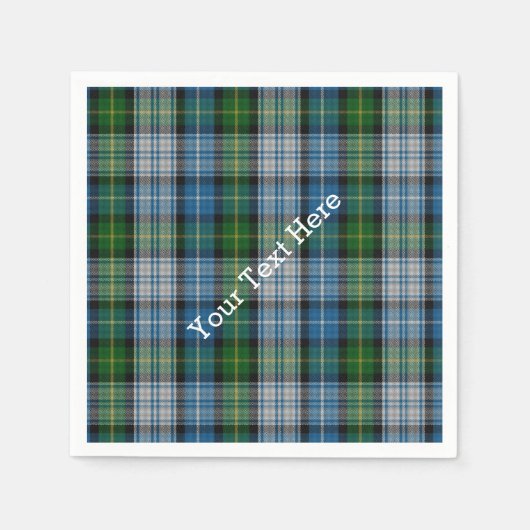 MacNeil Tartan Kariert Paper Napkins Serviette (Vorderseite)