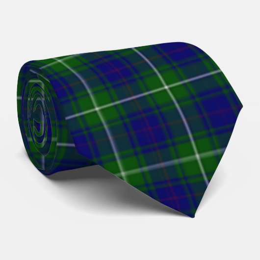 MacNeil Tartan Krawatte (Gerollt)