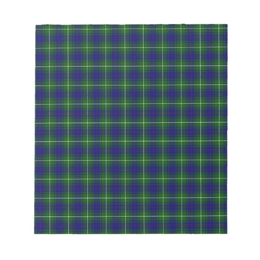 MacNeil Tartan Notizblock (Vorderseite)