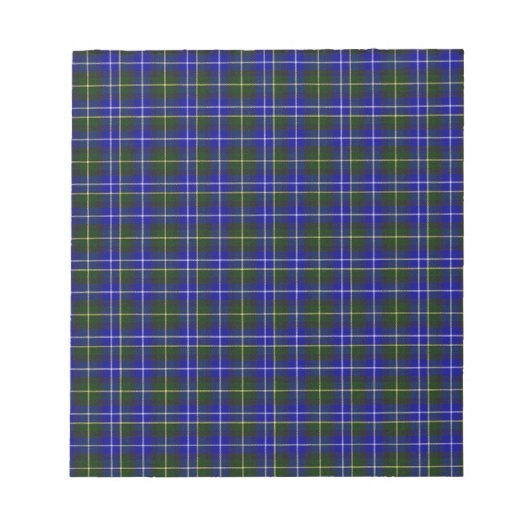 MacNeil Tartan Notizblock (Vorderseite)