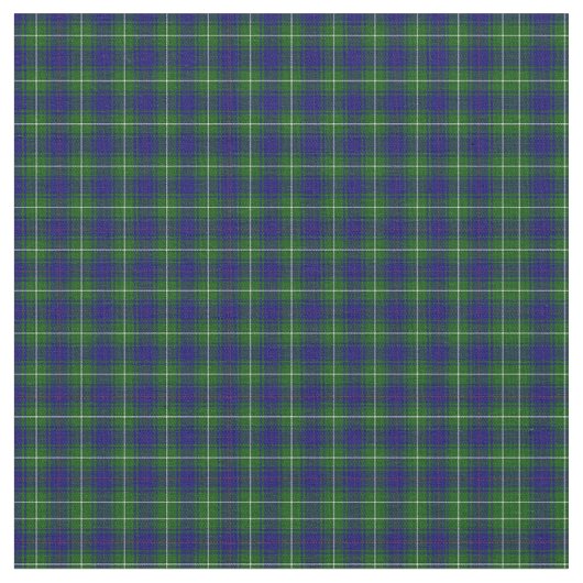 MacNeil Tartan Stoff (Nahaufnahme)