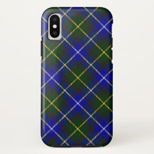 Macneil von Barra tartan blau kariert iPhone X Hülle