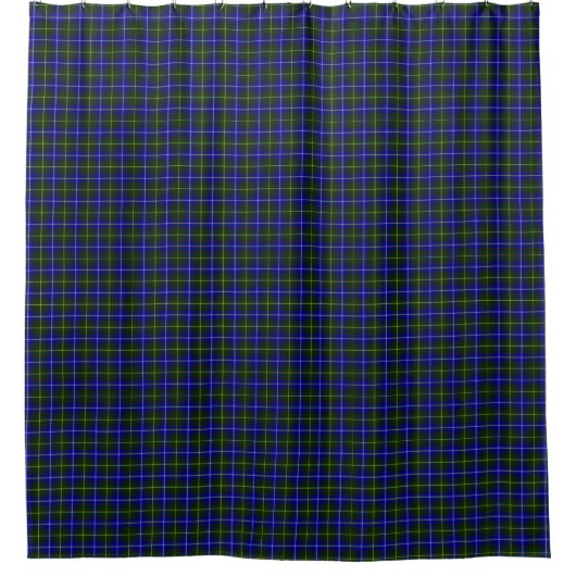Macneil von Barra tartan blau kariert Duschvorhang (Vorderseite)