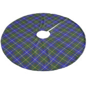 Macneil von Barra tartan blau kariert Fleece Weihnachtsbaumdecke (Schrägansicht)
