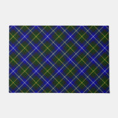 Macneil von Barra tartan blau kariert Fußmatte (Vorderseite)