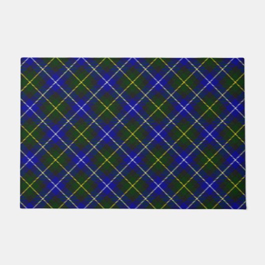 Macneil von Barra tartan blau kariert Fußmatte (Vorderseite)